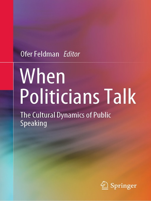 Title details for When Politicians Talk by Ofer Feldman - Available